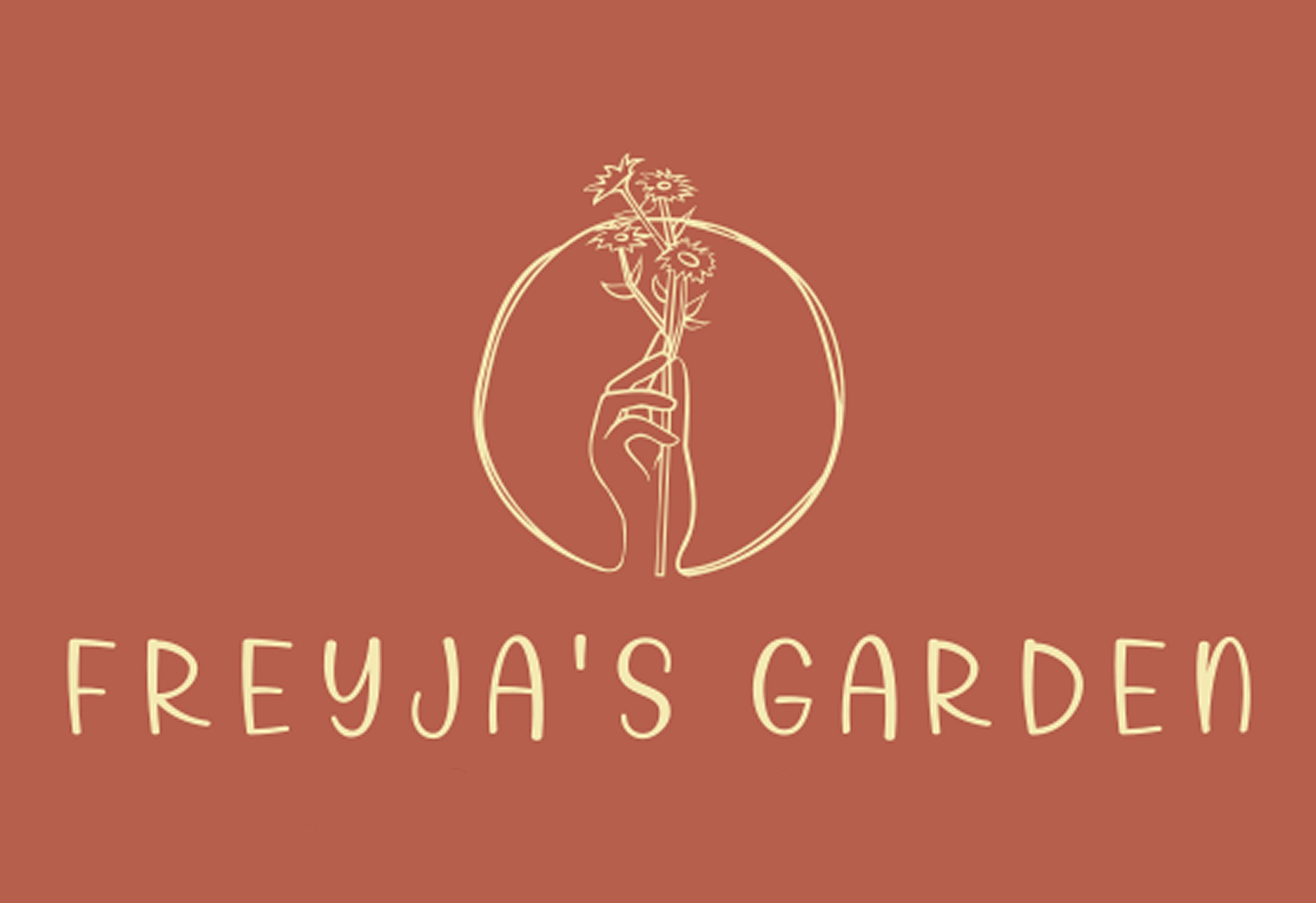 Freyja's Garden: Personalized Laser Engraved Goods Logo